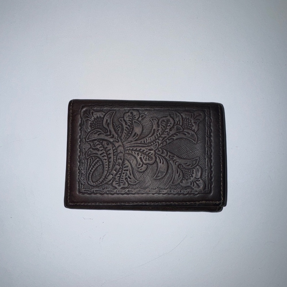 Levi’s Western Leather Bifold ID Wallet